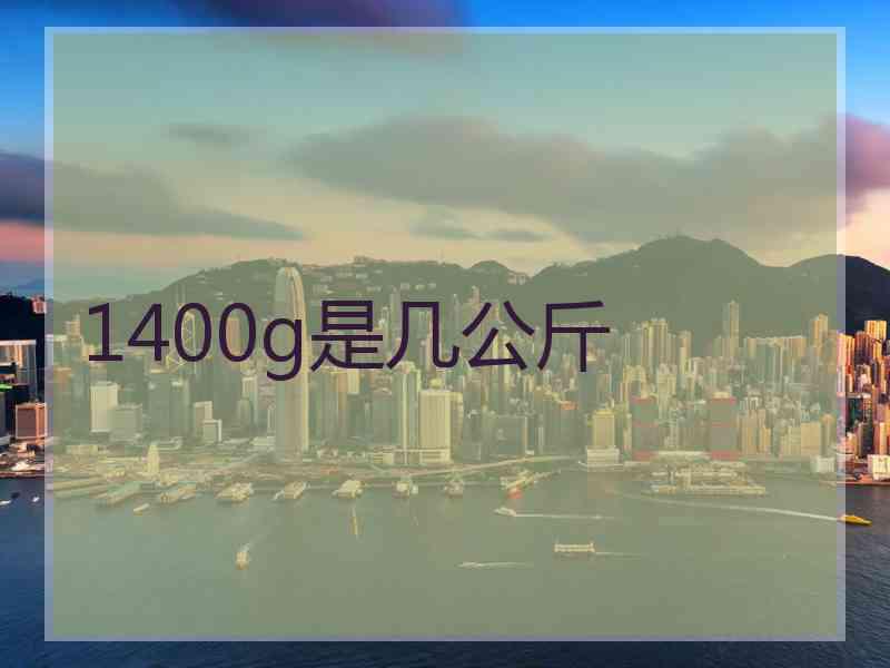 1400g是几公斤