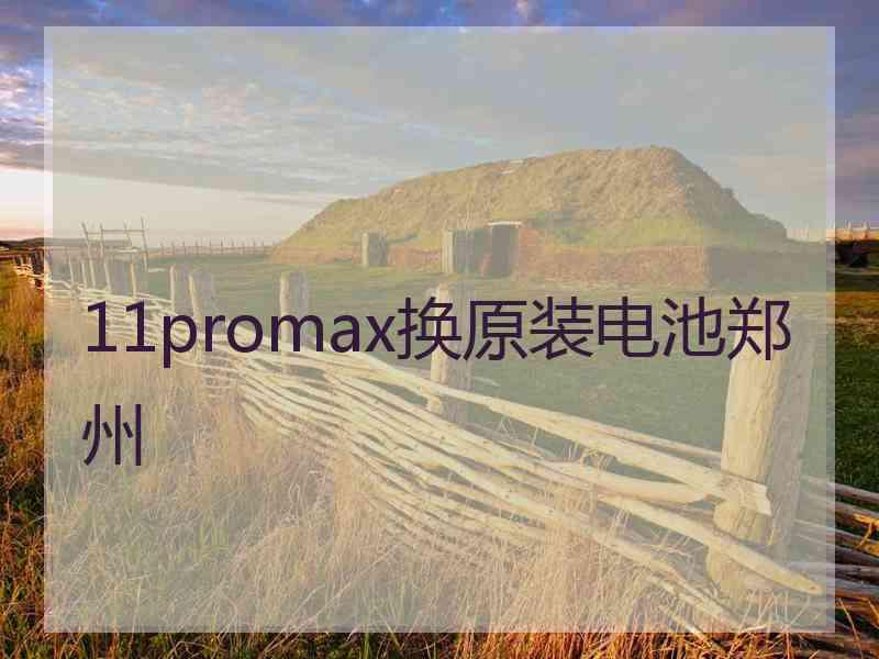 11promax换原装电池郑州