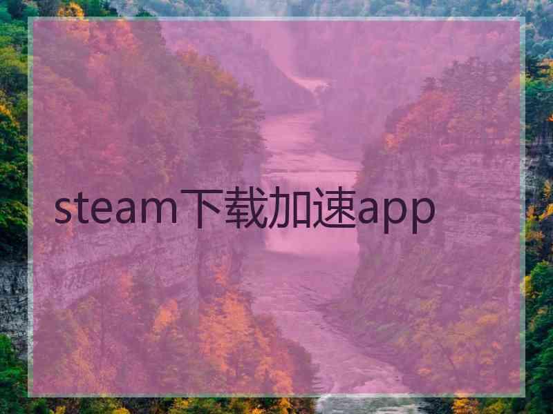 steam下载加速app