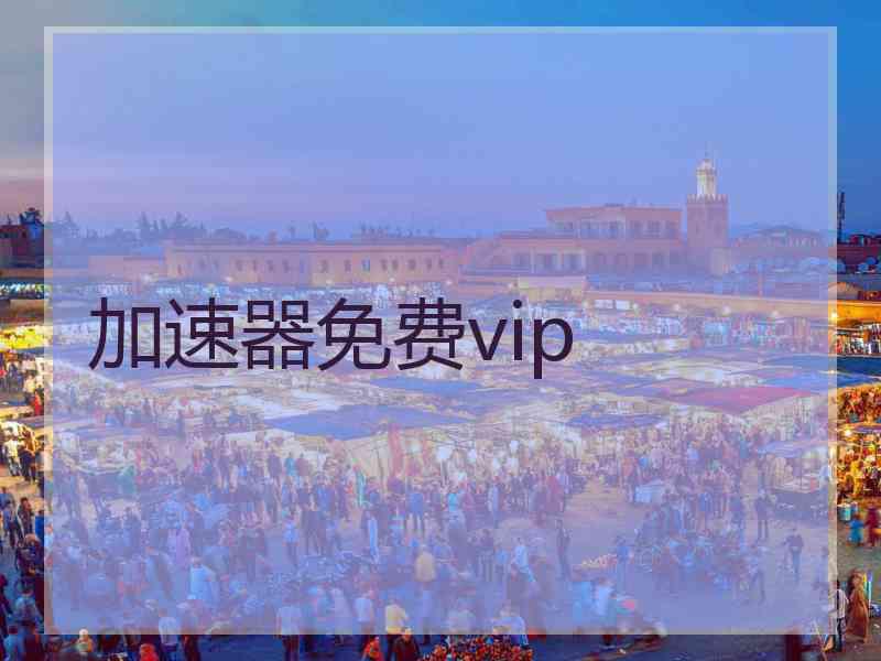 加速器免费vip