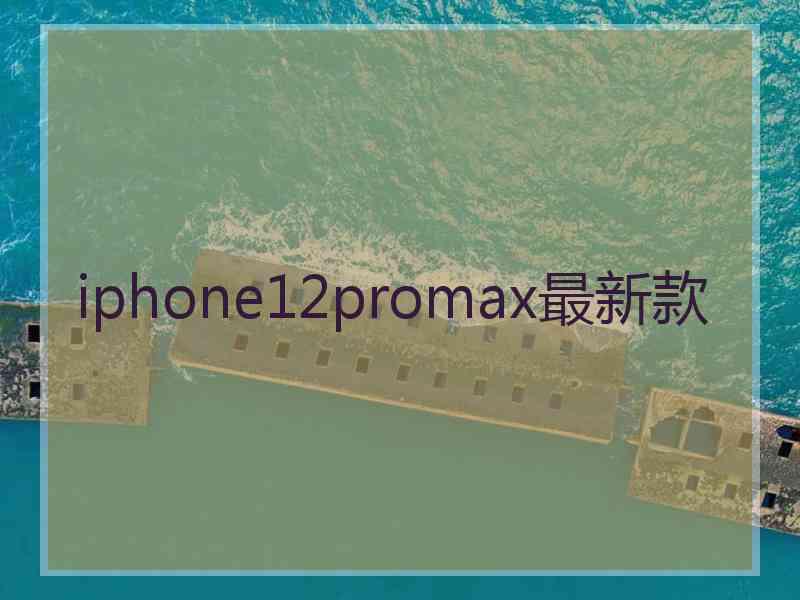 iphone12promax最新款