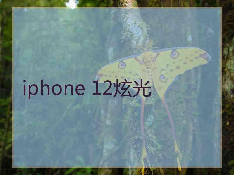 iphone 12炫光