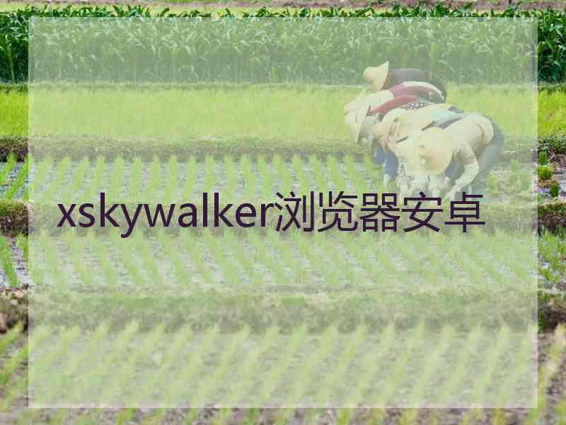 xskywalker浏览器安卓