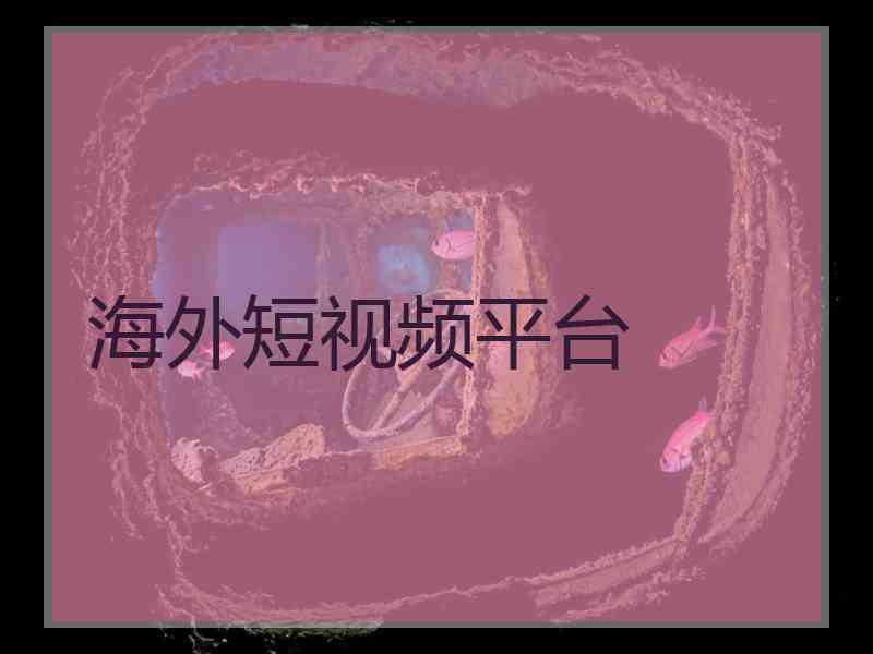 海外短视频平台