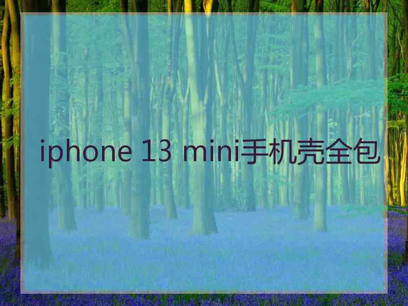 iphone 13 mini手机壳全包