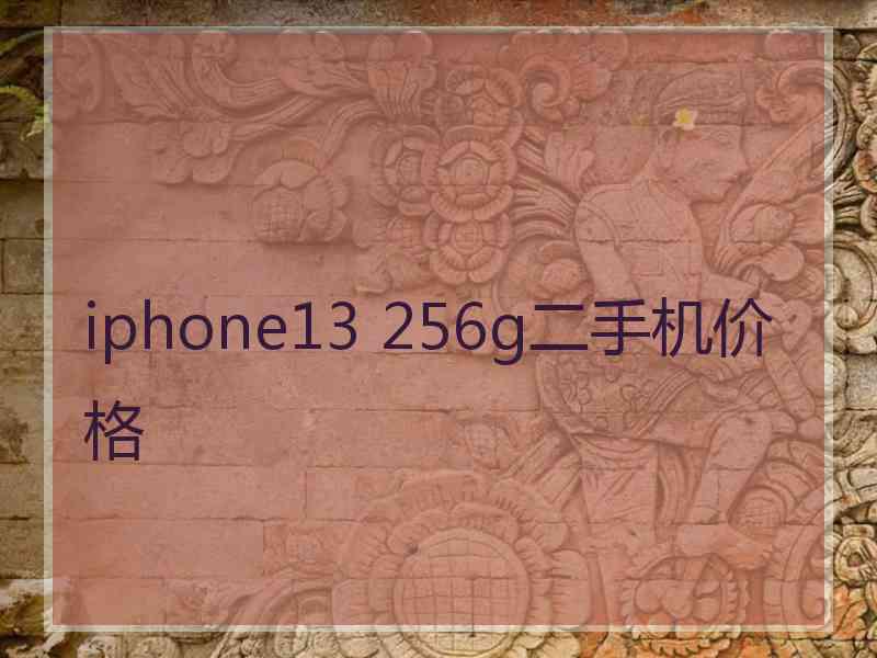 iphone13 256g二手机价格