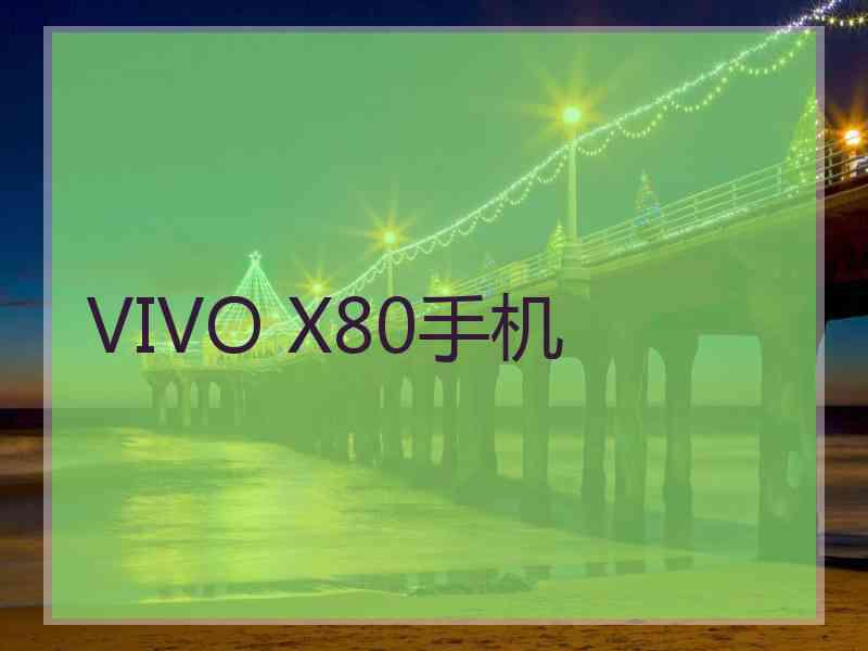 VIVO X80手机