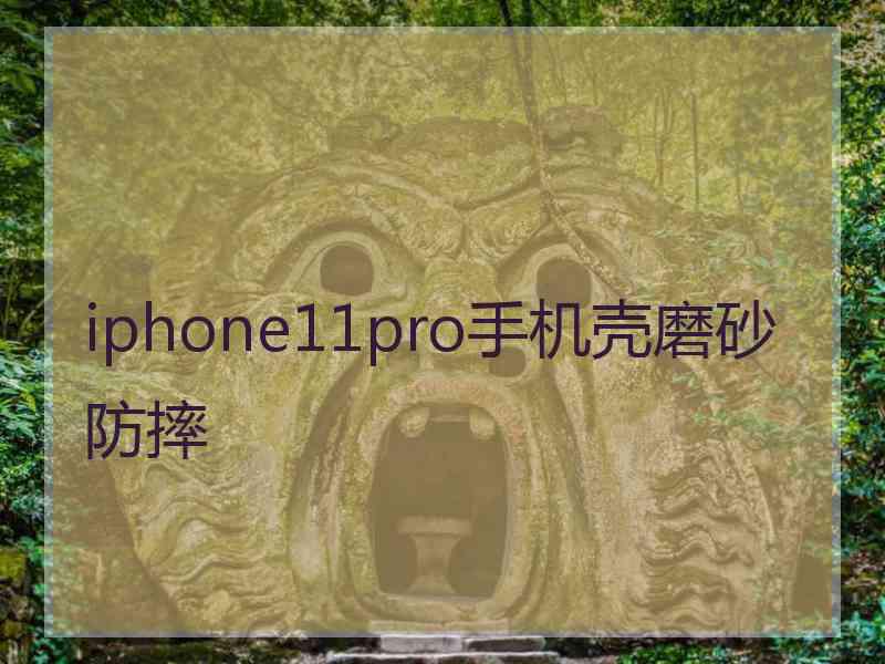 iphone11pro手机壳磨砂防摔