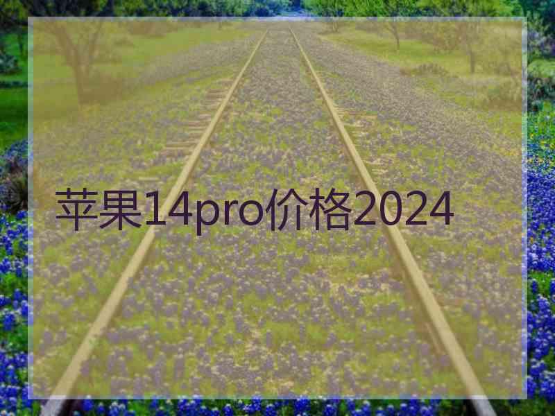 苹果14pro价格2024