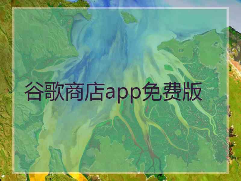 谷歌商店app免费版