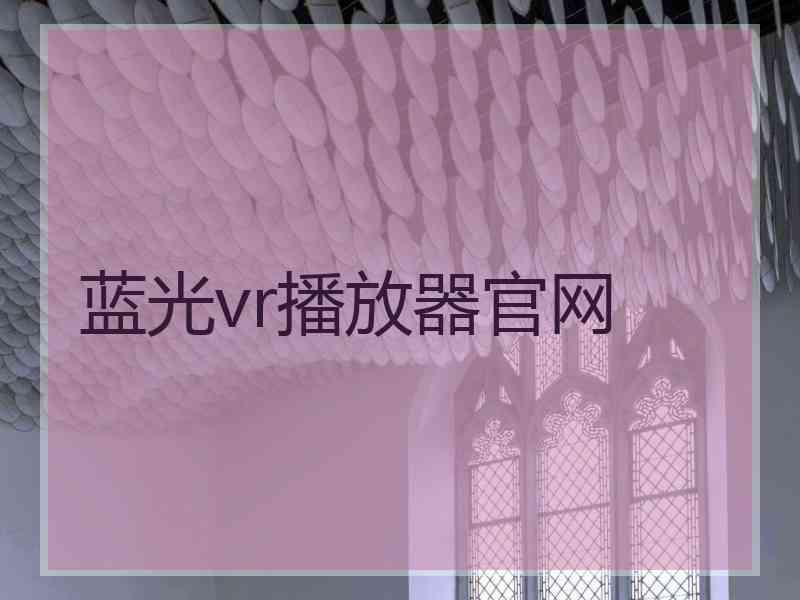 蓝光vr播放器官网