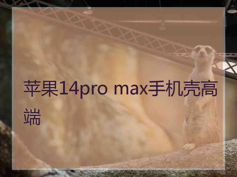 苹果14pro max手机壳高端