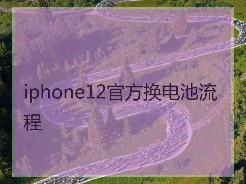 iphone12官方换电池流程