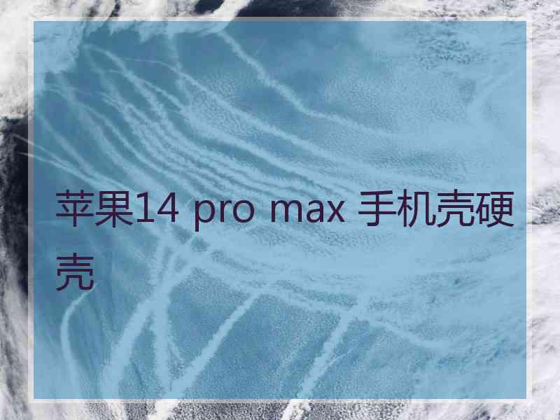 苹果14 pro max 手机壳硬壳