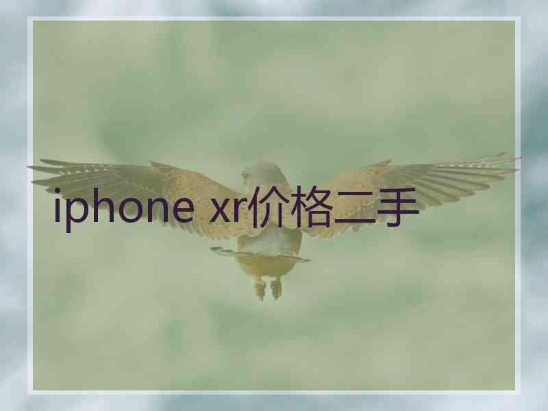 iphone xr价格二手