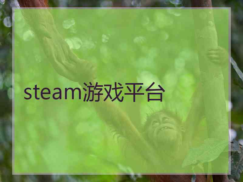 steam游戏平台