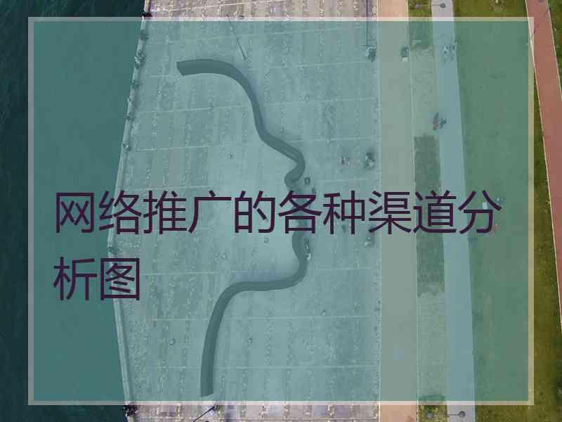 网络推广的各种渠道分析图