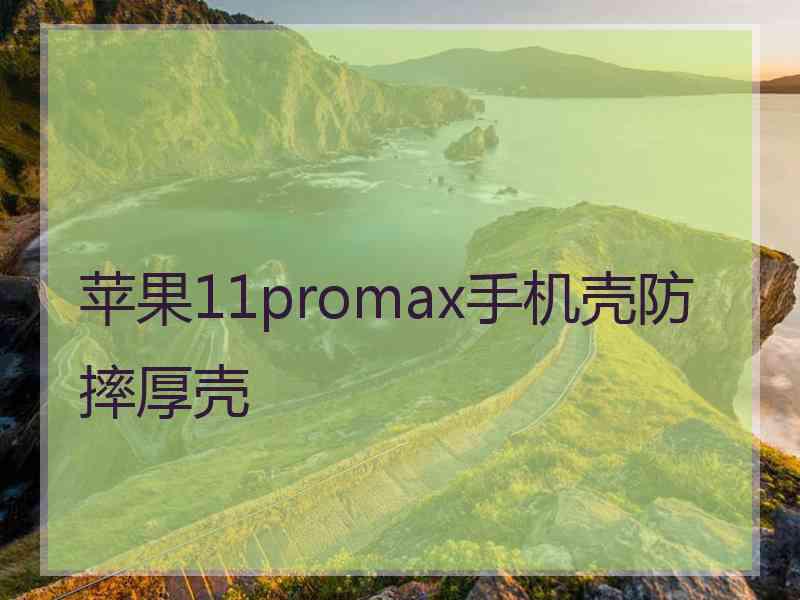 苹果11promax手机壳防摔厚壳