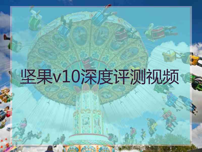 坚果v10深度评测视频