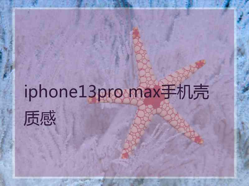 iphone13pro max手机壳 质感