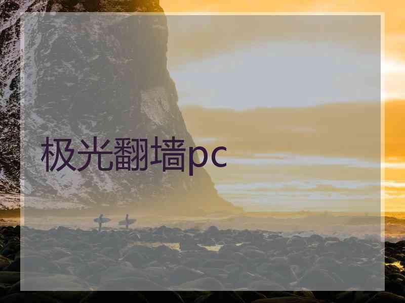 极光翻墙pc