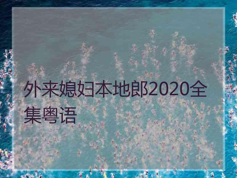 外来媳妇本地郎2020全集粤语