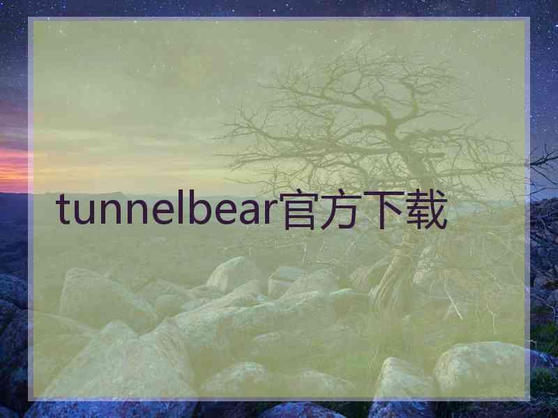 tunnelbear官方下载