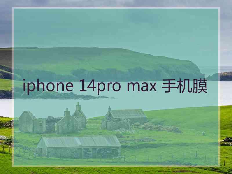 iphone 14pro max 手机膜