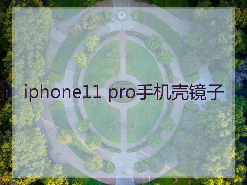 iphone11 pro手机壳镜子