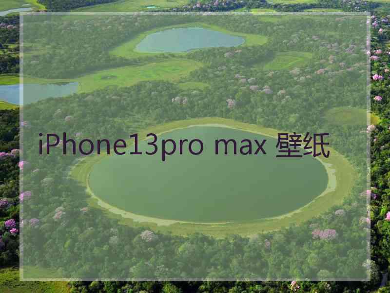 iPhone13pro max 壁纸