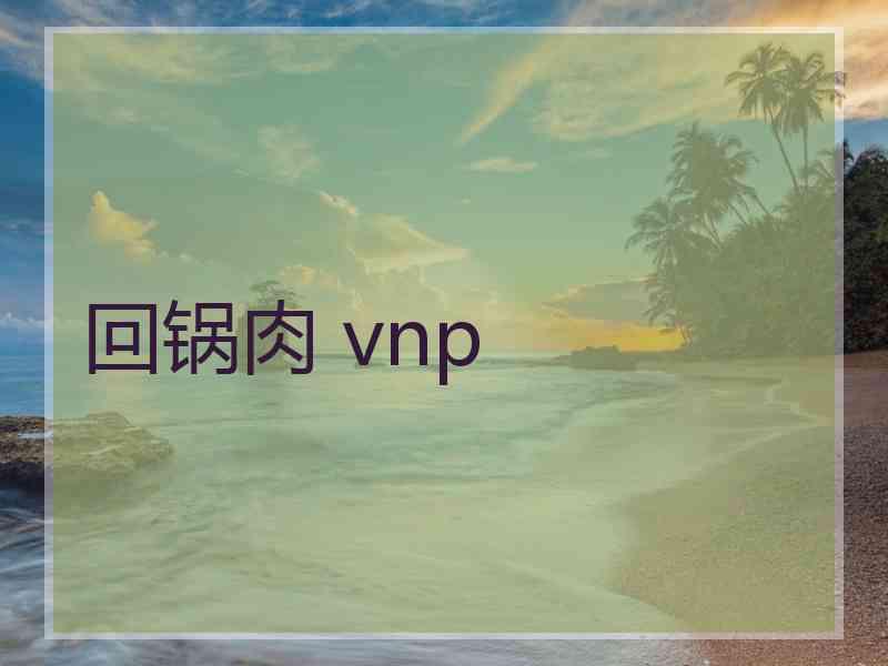 回锅肉 vnp