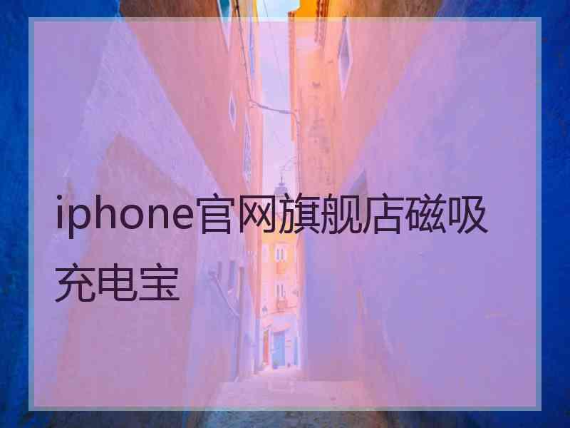 iphone官网旗舰店磁吸充电宝