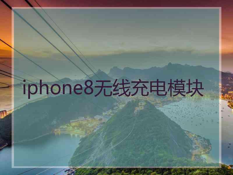 iphone8无线充电模块