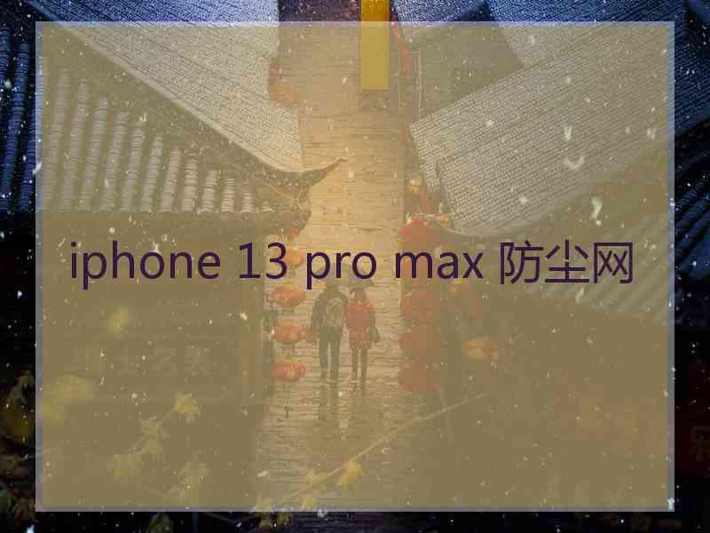 iphone 13 pro max 防尘网