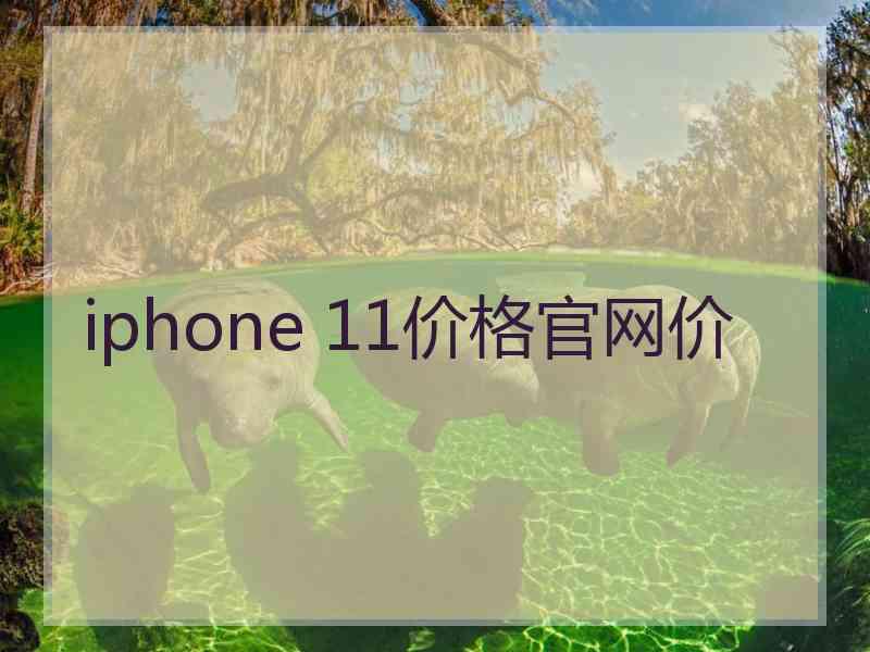 iphone 11价格官网价