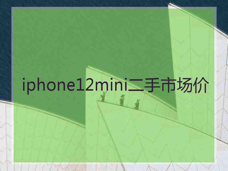 iphone12mini二手市场价