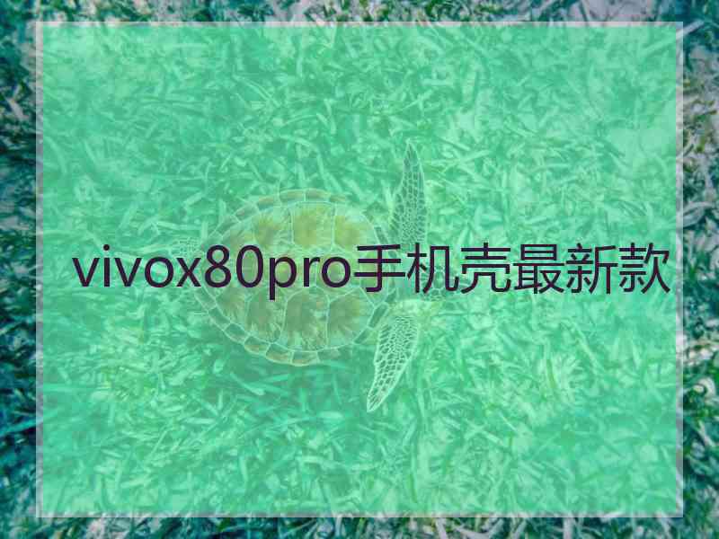 vivox80pro手机壳最新款