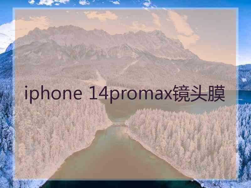 iphone 14promax镜头膜