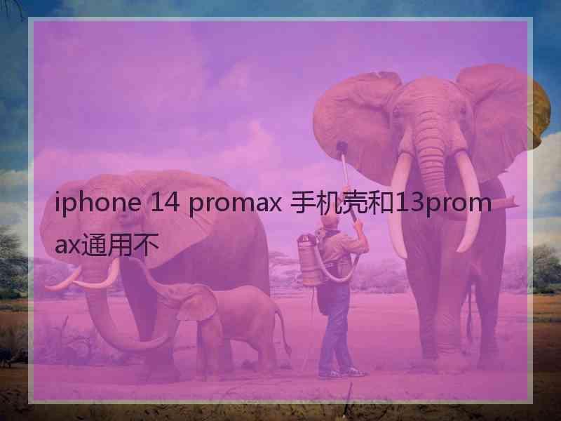 iphone 14 promax 手机壳和13promax通用不