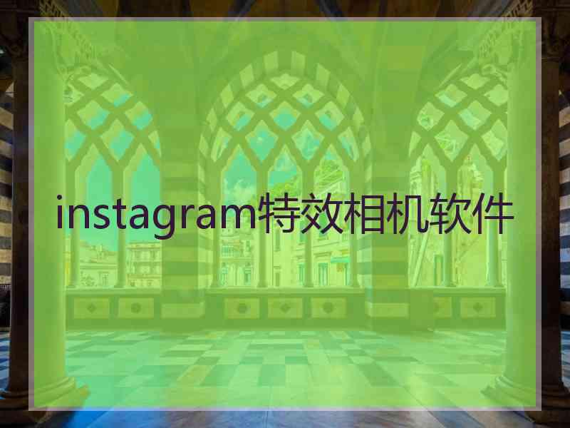 instagram特效相机软件