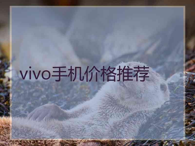 vivo手机价格推荐