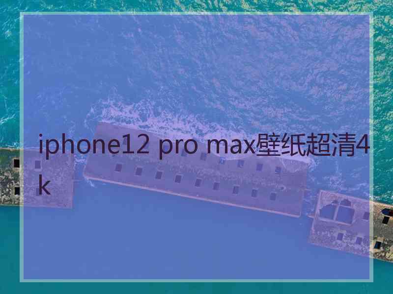 iphone12 pro max壁纸超清4k