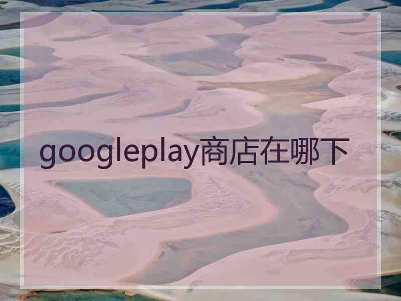 googleplay商店在哪下