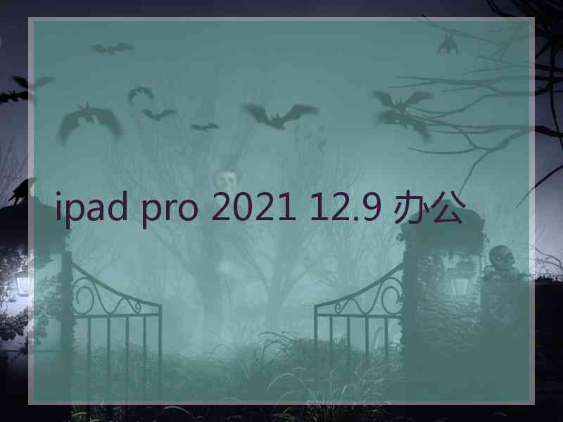 ipad pro 2021 12.9 办公