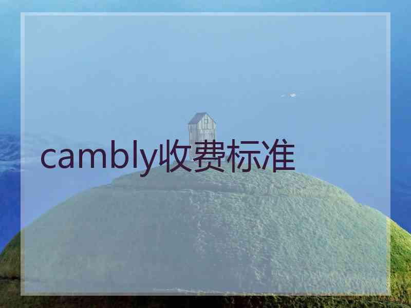 cambly收费标准