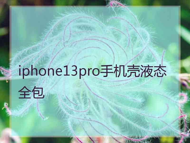 iphone13pro手机壳液态全包