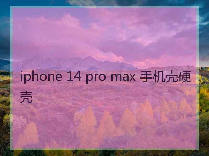 iphone 14 pro max 手机壳硬壳