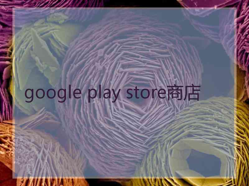 google play store商店