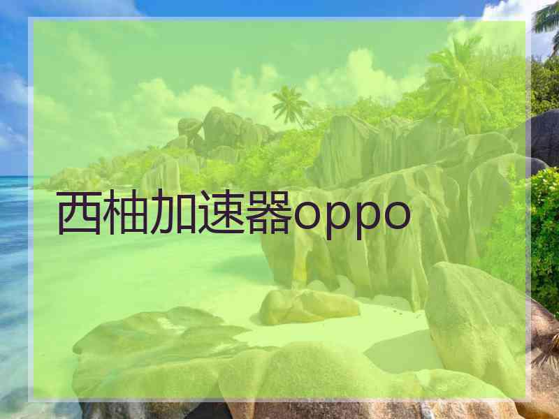 西柚加速器oppo