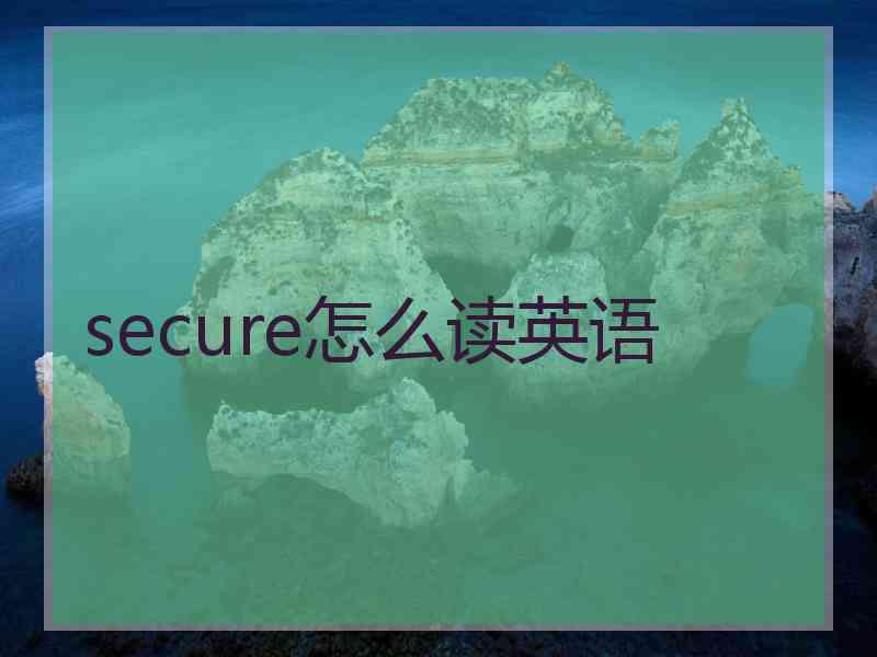 secure怎么读英语